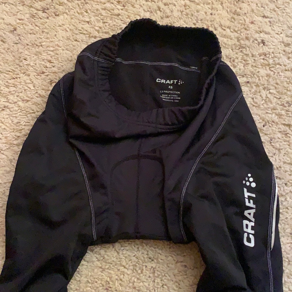 Craft padded winter wind proof biking leggings